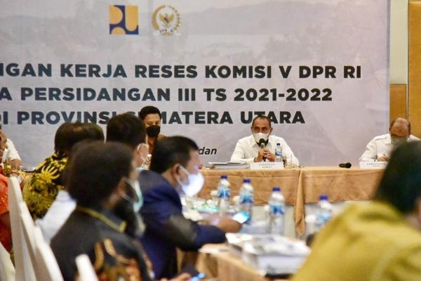 Edy Rahmayadi Minta Perhatian DPR RI untuk Jalan dan Bendungan di Sumut